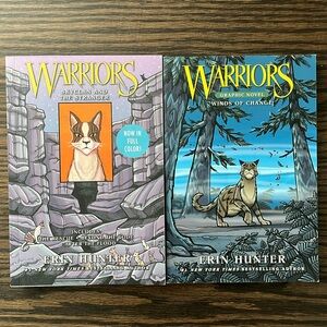 Warriors graphic novels by Erin Hunter